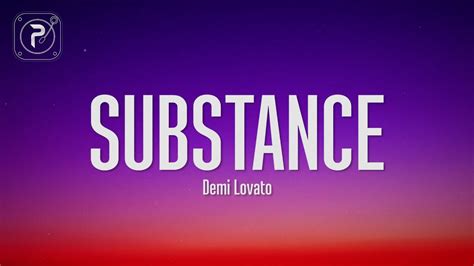 substance lyrics